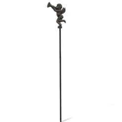 Gartenstecker 'Engel' aus Gusseisen
