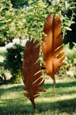 Gartenstecker 'Feder'