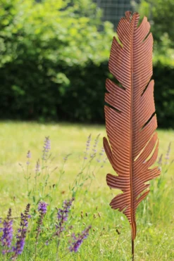Gartenstecker 'Feder'