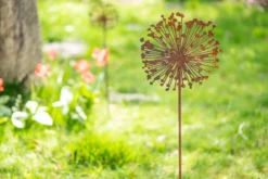 Gartenstecker 'Pusteblume' aus Eisen