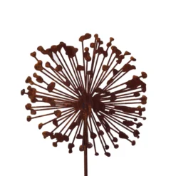 Gartenstecker 'Pusteblume' aus Eisen