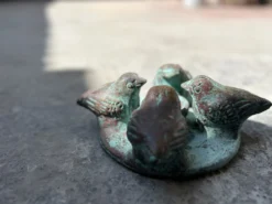 Gefäß '4 Vögel' aus Terrakotta
