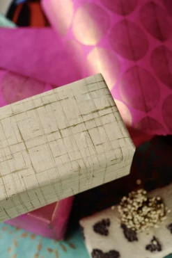 Geschenkpapier beige-gold