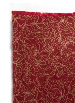Geschenkpapier 'Blumen rot'
