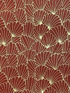 Geschenkpapier rot-gold