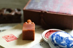 Geschenkset Stein-Stempel 'Freude'