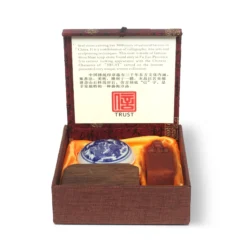 Geschenkset Stein-Stempel 'Vertrauen'