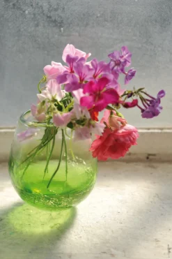 Glasvase 'Craquelle'