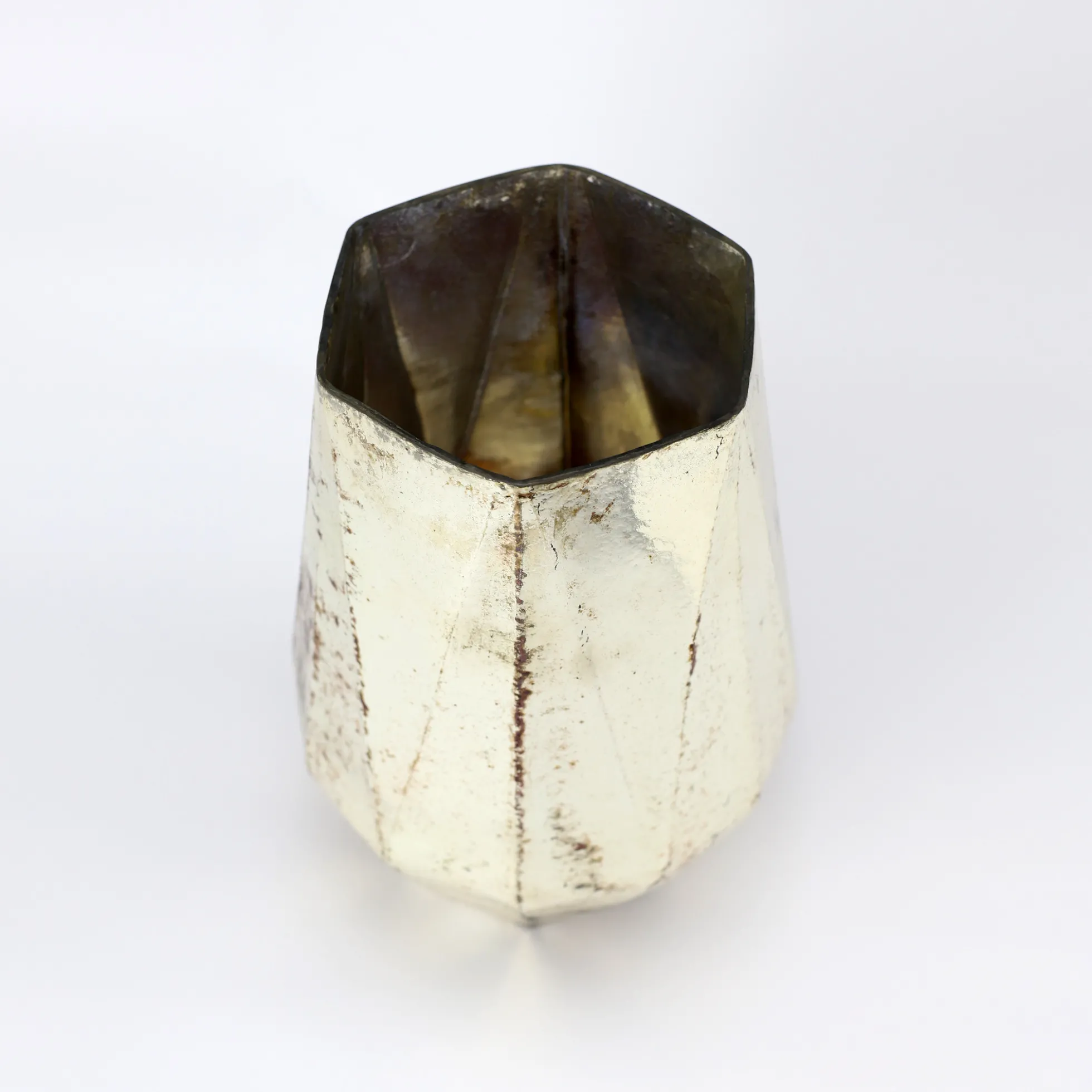 Glasvase 'Folds'