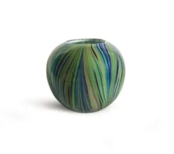 Glasvase 'Rainbow' rund