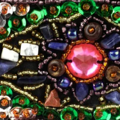 Gürtel Glasperlen L