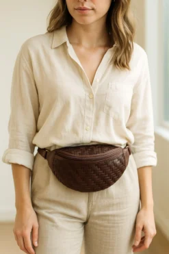 Gürteltasche 'Criss' aus Leder