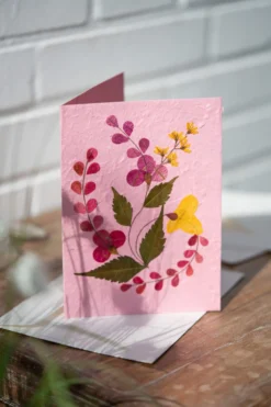Grußkarte 'Blume'