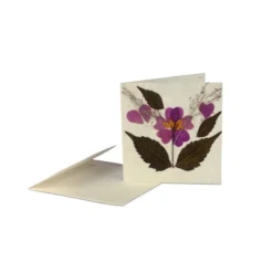 Grußkarte 'Blume' klein