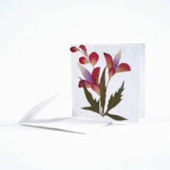 Grußkarte 'Blume' klein