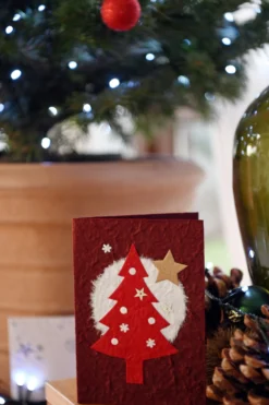 Grußkarte Tannenbaum
