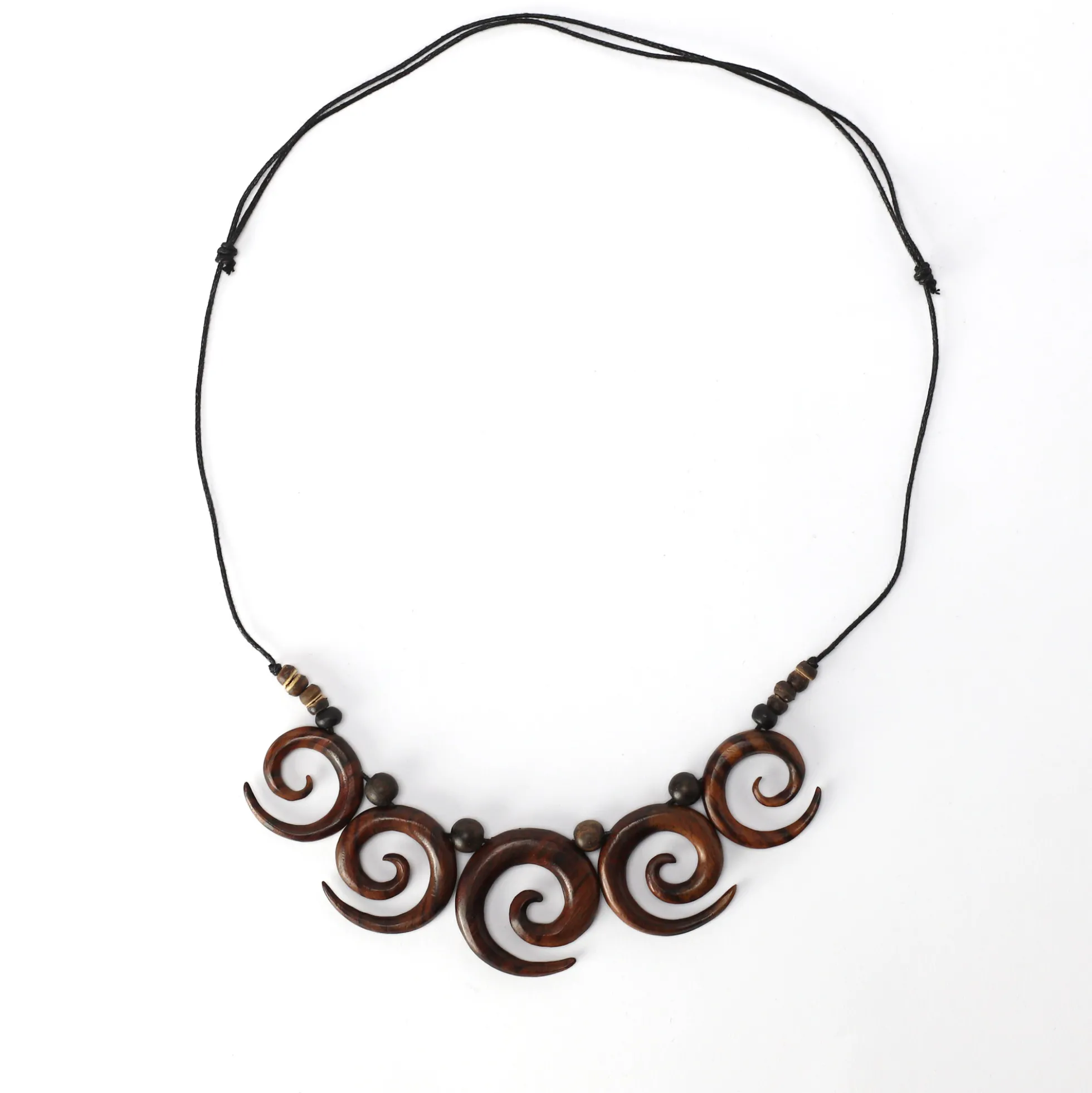 Halskette '5 Spiralen'