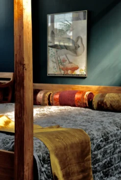 Himmelbett 'Surakarta' aus recyceltem Teak
