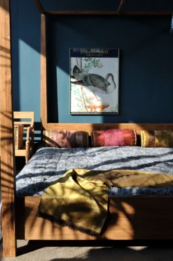 Himmelbett 'Surakarta' aus recyceltem Teak