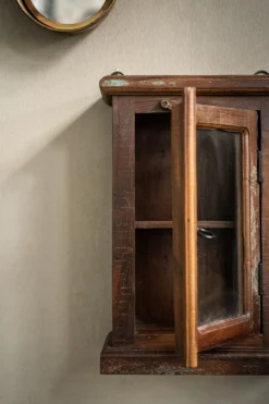 Hängeschrank 'Jarrow' mit Glastür
