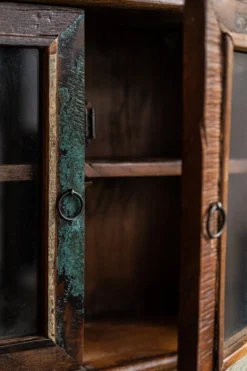 Hängeschrank 'Jarrow' mit 2 Glastüren