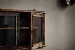 Hängeschrank 'Jarrow' mit 2 Glastüren