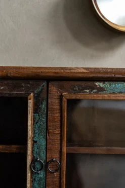 Hängeschrank 'Jarrow' mit 2 Glastüren