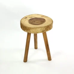 Hocker aus Baumscheibe