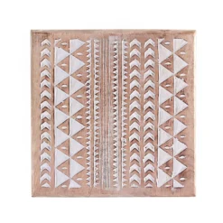 Hocker 'Graphic' Mangoholz