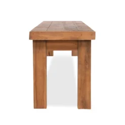 Holzbank aus recyceltem Teak