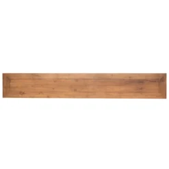 Holzbank aus recyceltem Teak