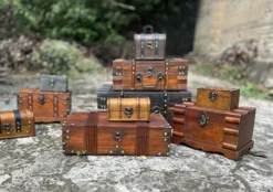 Holztruhe 'Lyra'