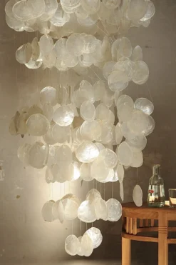 Jumbo-Windspiel 'Perlmutt-Kreise'
