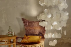 Jumbo-Windspiel 'Perlmutt-Kreise'
