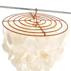 Jumbo-Windspiel 'Perlmutt-Kreise'