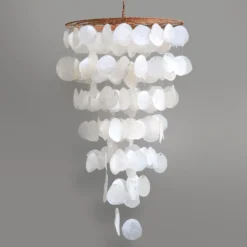 Jumbo-Windspiel 'Perlmutt-Kreise'