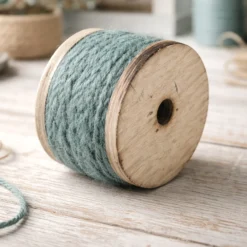 Jute-Kordel blau