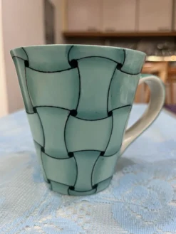 Keramikbecher 'Weaving'