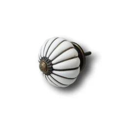 Keramik-Knauf 'Blume'