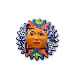 Keramik-Wandschmuck 'Sol Chico'