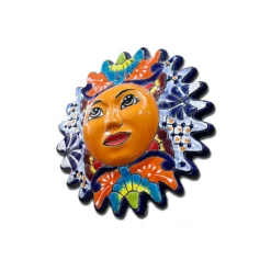Keramik-Wandschmuck 'Sol Chico'