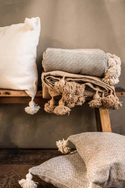 Kissenbezug beige