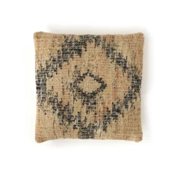 Kissen 'Kilim' natur-schwarz