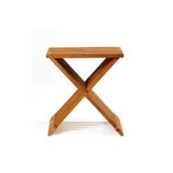 Klapphocker 'Stendahl' aus Teakholz