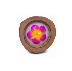 Kokos-Duftkerze 'Frangipani'