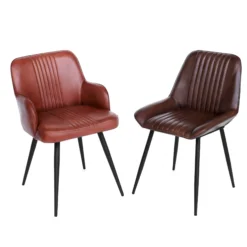 Leder-Sessel 'Maurice'