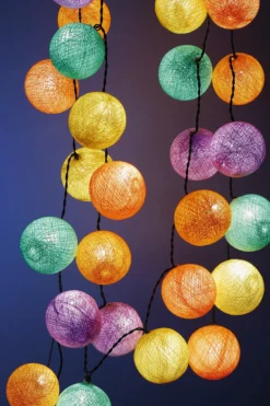 Lichterkette 35 Kugeln