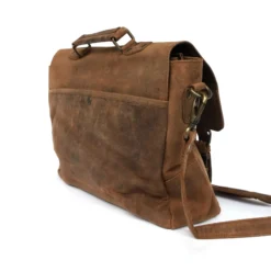 Messengertasche aus Büffelleder