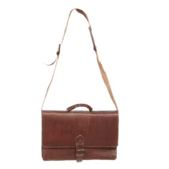 Messengertasche mit Schnalle und Griff