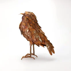 Metallskulptur 'Eule'